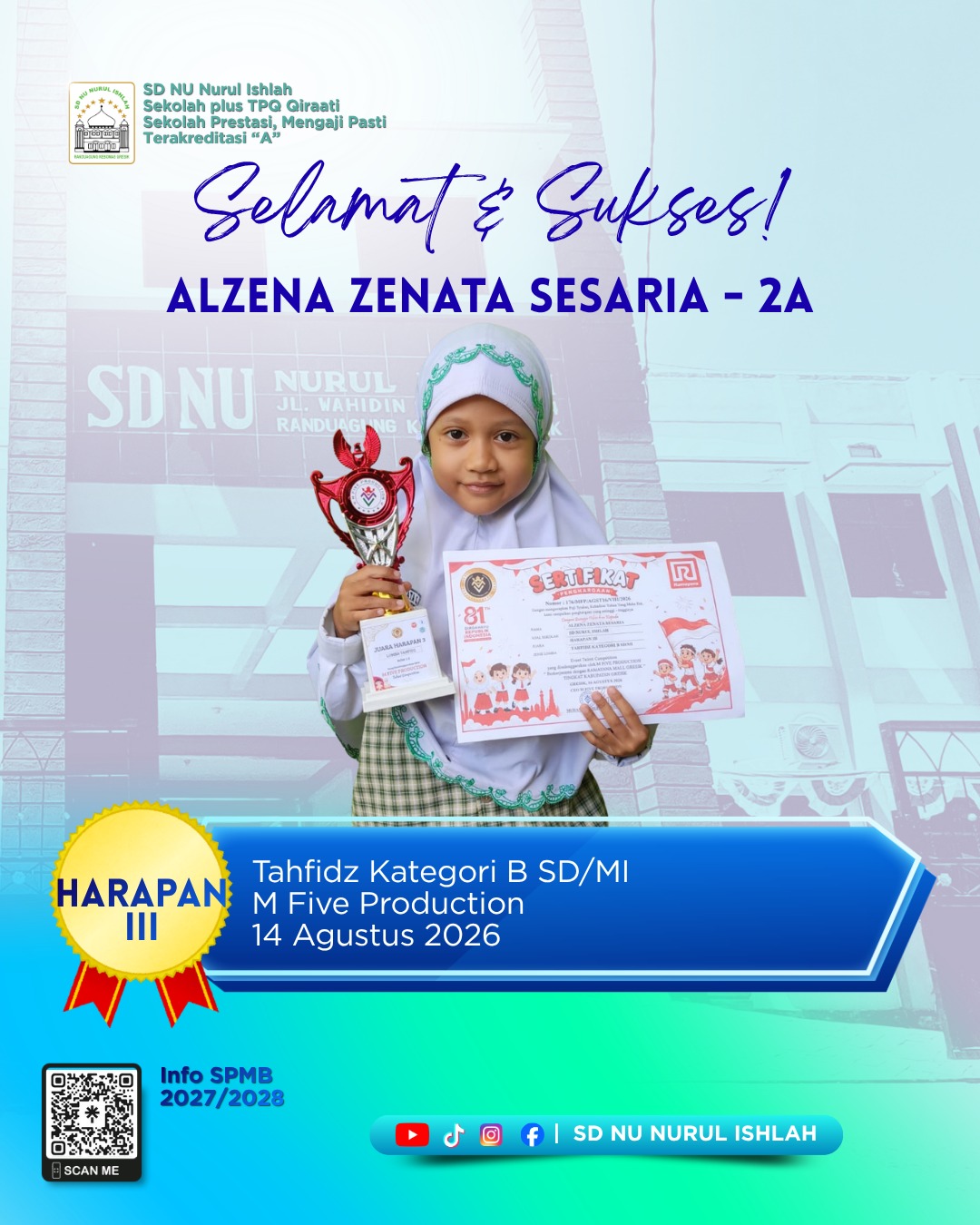 Lomba Tahfidz Kategori B SD/MI (M Five Production)